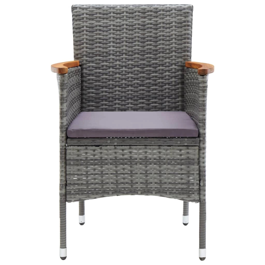 Set da bistrot da 3 pezzi per giardino e patio realizzato in resina intrecciata e legno di acacia grigio 02_0013523