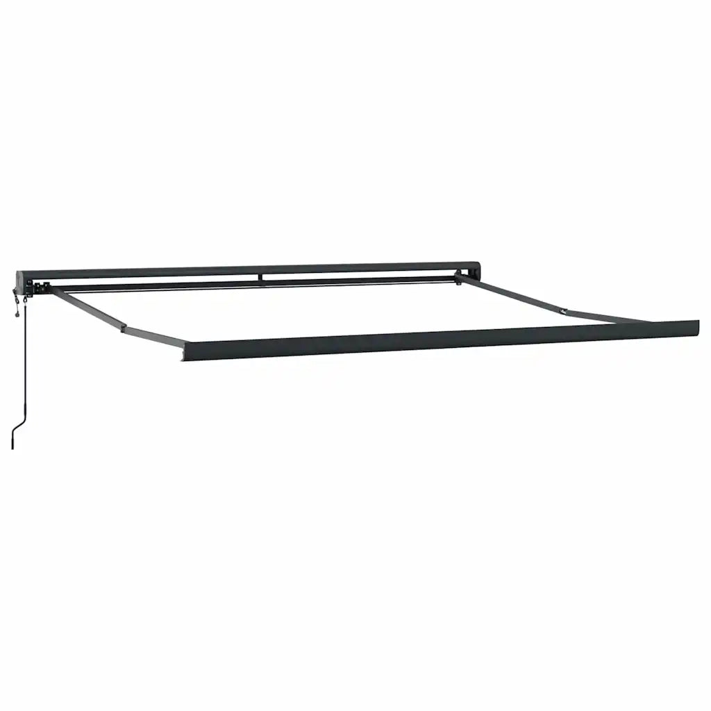 Tenda Retrattile Gialla e Bianca 3x2,5 m in Tessuto e Alluminio 3154606