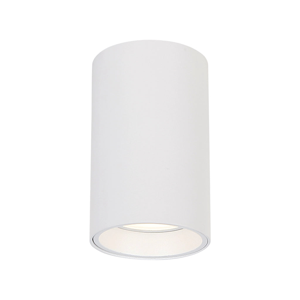 Spot da soffitto bianco tondo 10cm GU10 8W Genesis
