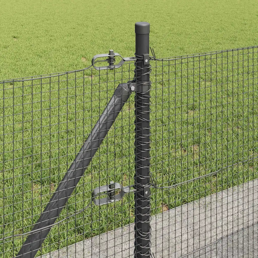 Palo della recinzione Grigio 3352538