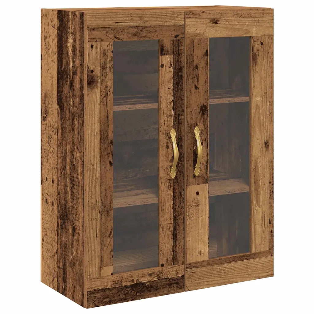 Credenza 2 pcs Legno vecchio Legno multistrato 3415717