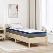 Topper per materasso Bianco 80 x 200 cm Tessuto Jacquard 4106254