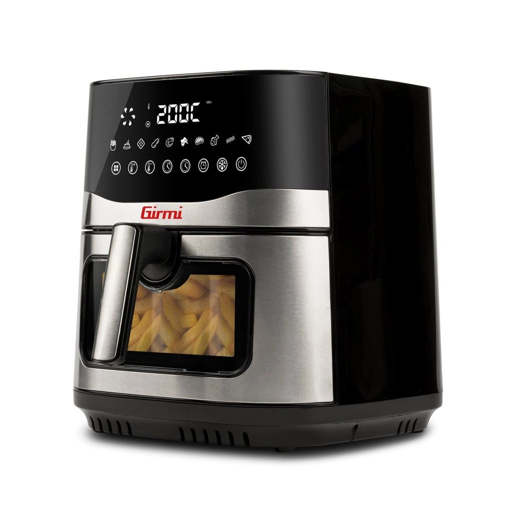 Friggitrice ad Aria Ecofrit Premium Black Capacità 9 Litri Girmi