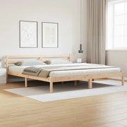 Struttura del letto-Giroletto Marrone 225,5 x 205,5 x 69,5 cm