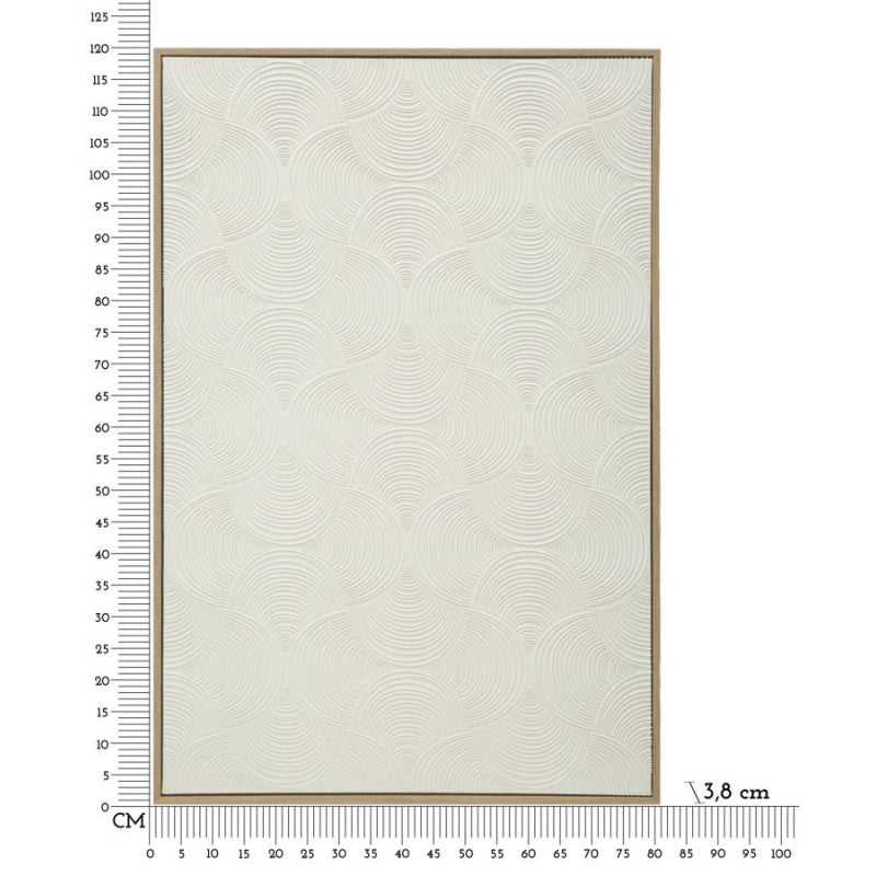 Dipinto Su Tela Semplicity Con Cornice -a- cm 80x3,8x120