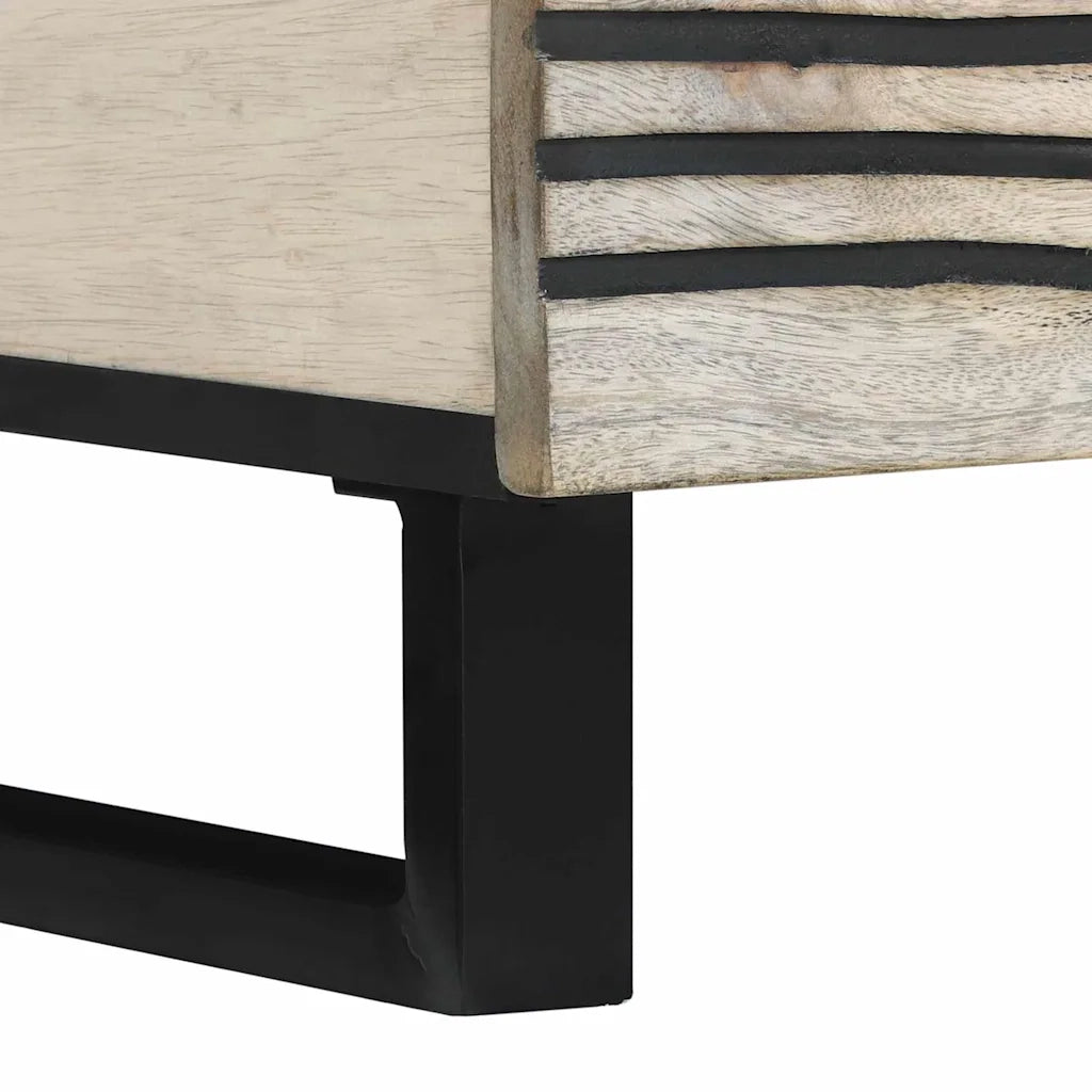 Tavolino da salotto | Tavolino da caff¨¨ | Tavolino da Soggiorno Bianco 100 x 54 x 40 cm