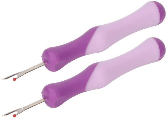 Apri-naasturelle con maniglia ergonomico - apri-naasturelle per bordo - cuffia da cucito trasparente - apertura nastrini precisa - conservazione sicura - utilizzo comodo - aiuto per cucito