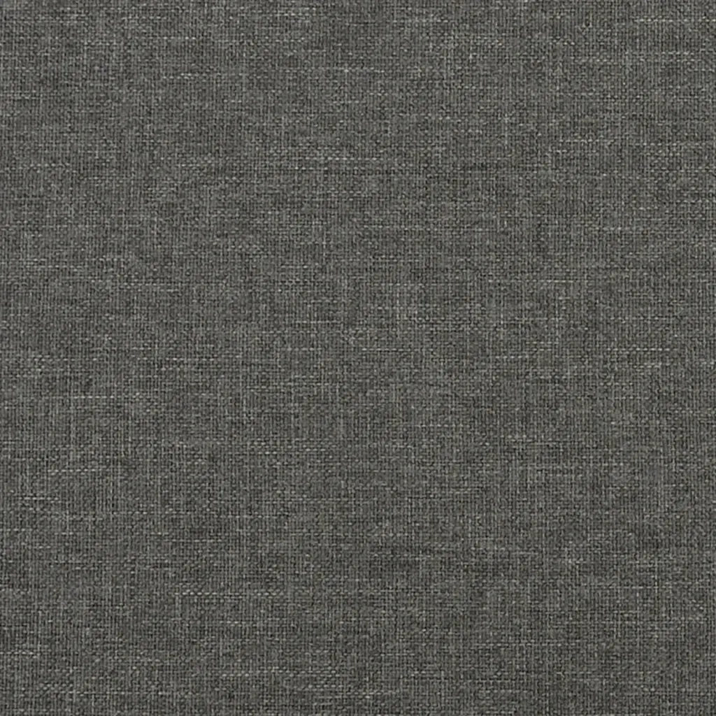 Letto matrimoniale | Letto per adulti | Giroletto senza Materasso Grigio Scuro 140x200 cm Tessuto
