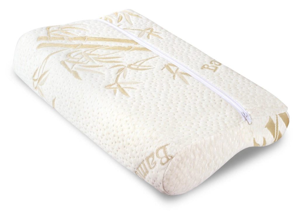 Cuscino in bambù termoplastico AIO FACTORY 50x30 cm - Ortopedico, Memory Foam