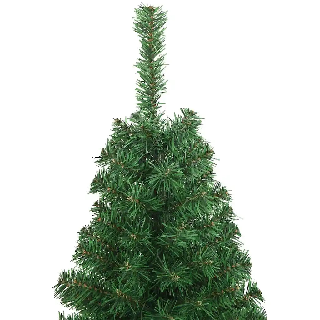 Albero di Natale artificiale con 150 LED Verde 120 cm 3396894