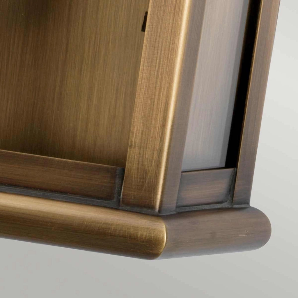 Applique esterna St Martins ottone anticato E27 IP44