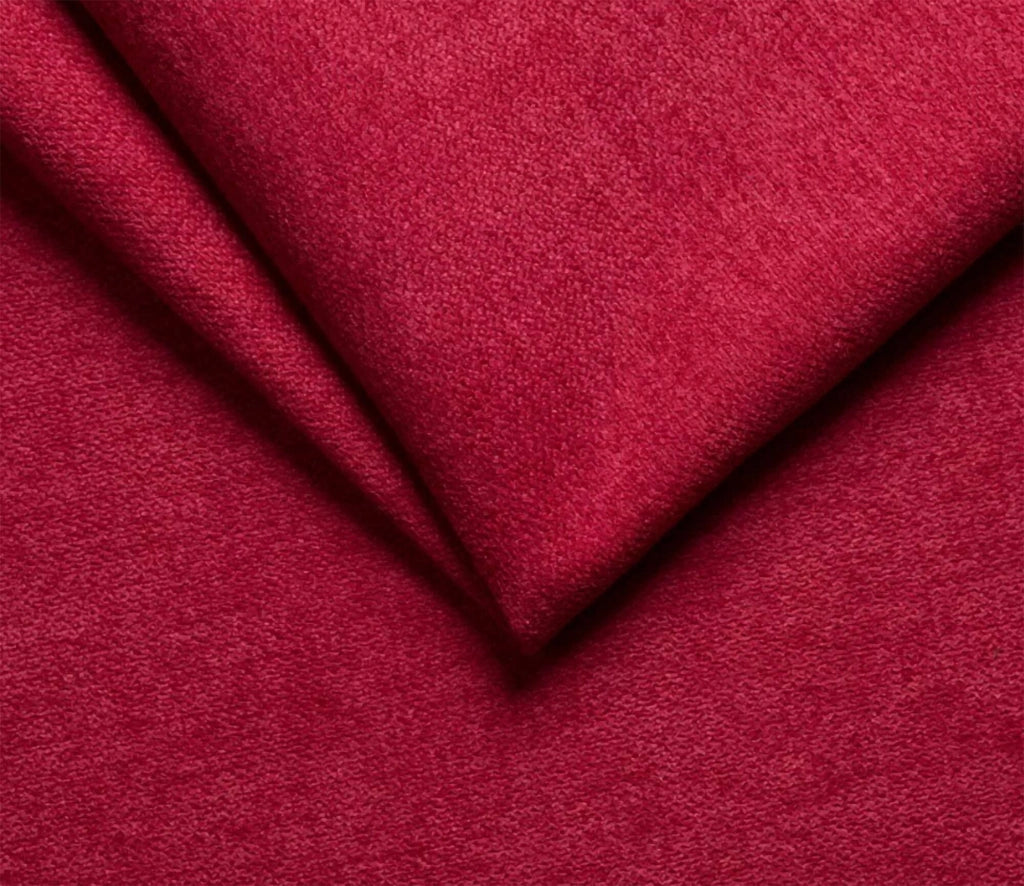 Marcon, Divano Letto 3 Posti Sfoderabile Made in Italy, 220x95 cm Rosso