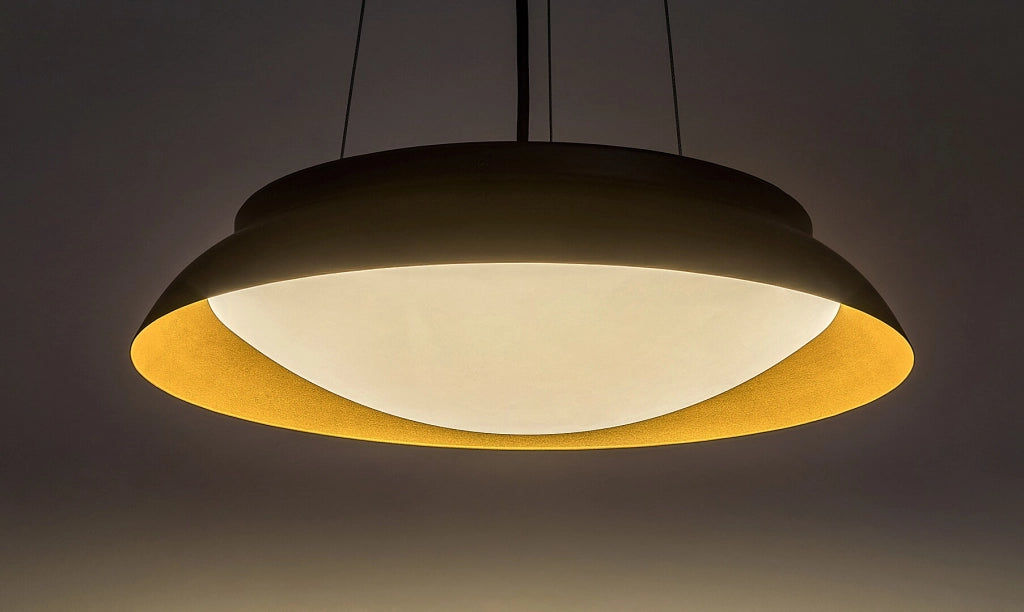 Lampada a sospensione LED 24W Hafsa Rabalux nero oro