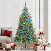 Albero di Natale artificiale Verde 210 cm PVC e Metallo 3395150