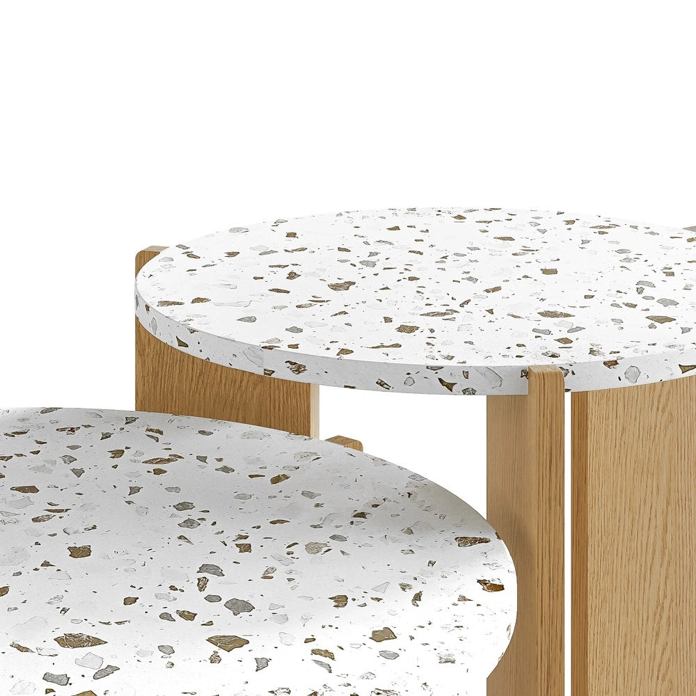 Tavolino da Caff¨¨ Set 2 Pezzi per Soggiorno ¨C MINIMAL ¨C Moderno