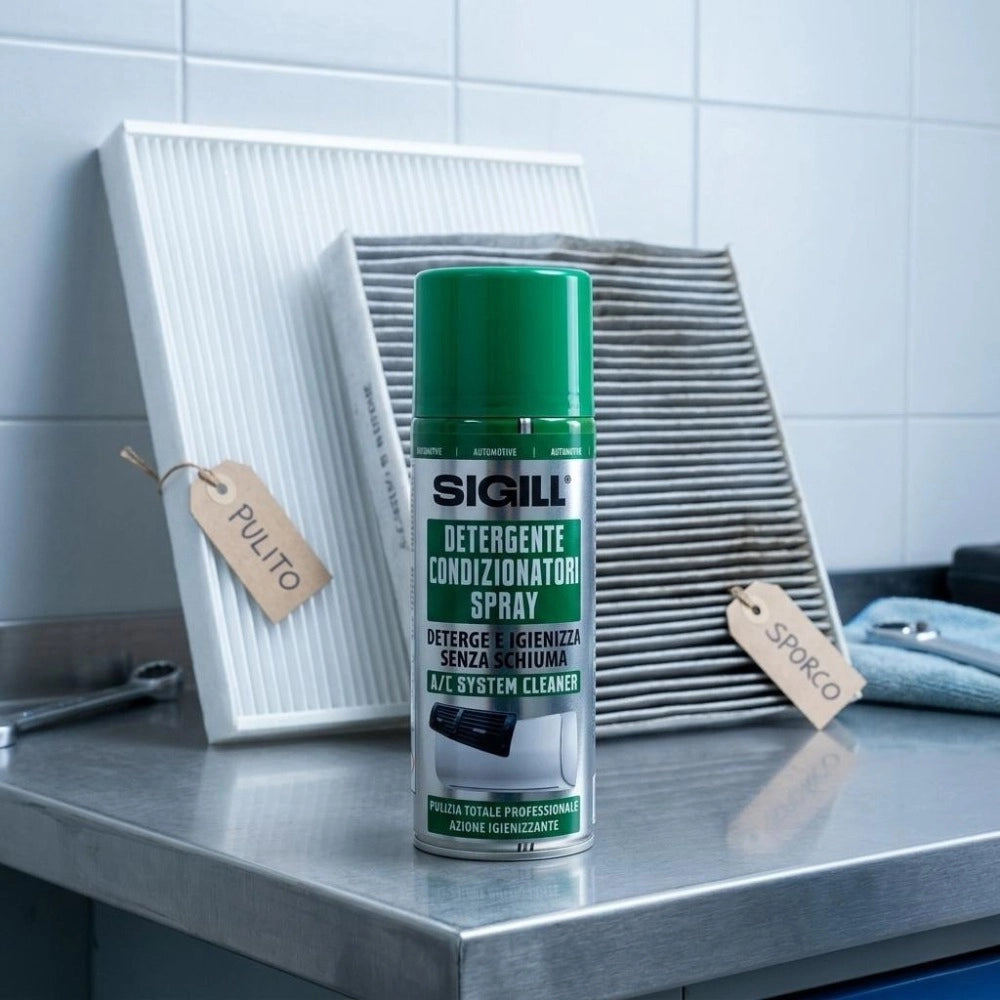 Sigill detergente condizionatori spray igienizzate elimina odori casa auto 400ml