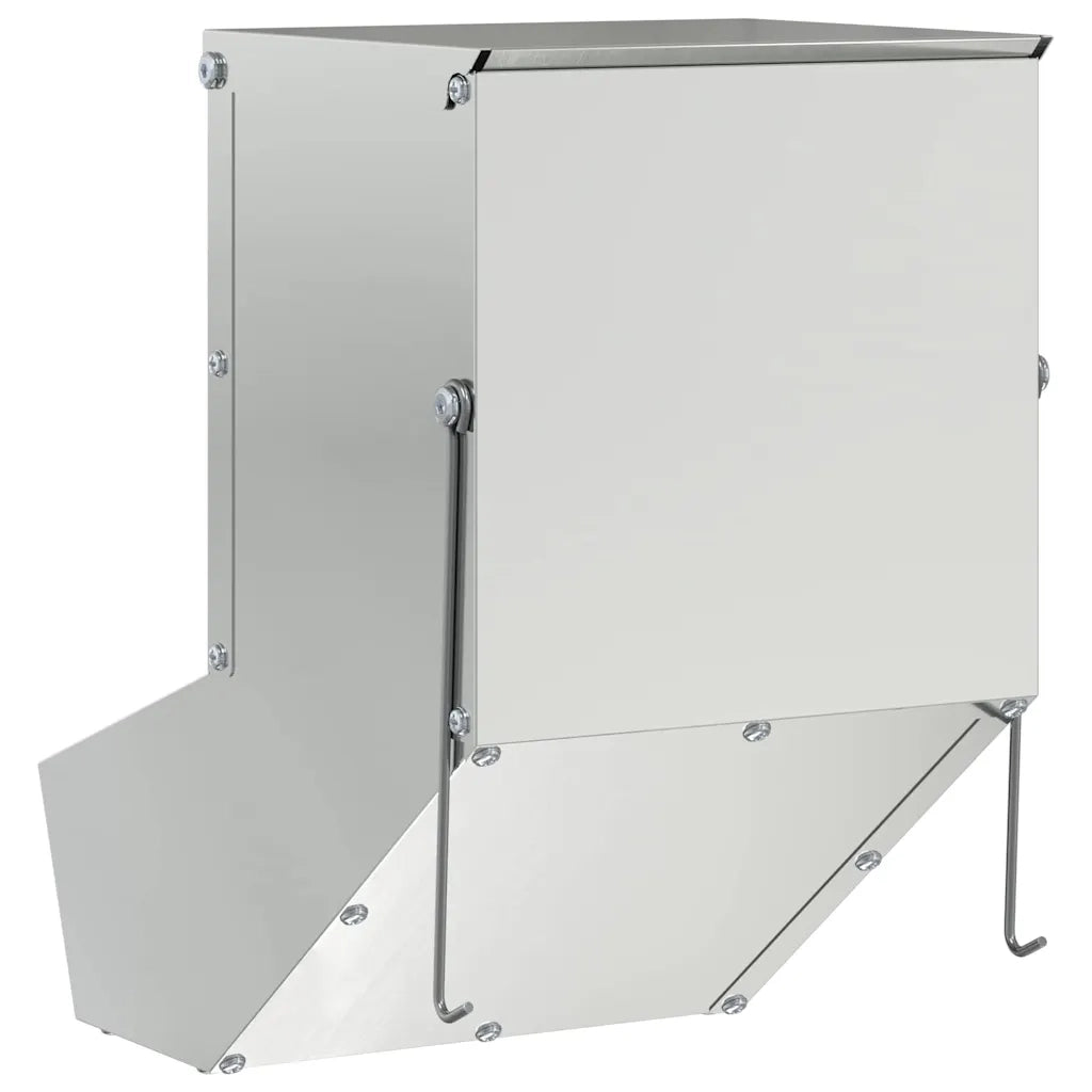 Mangiatore per conigli Argento 17,5 x 26 x 28,5 cm 874602