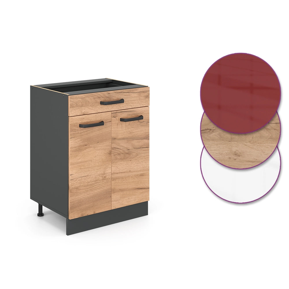 Vicco Base da cucina Quercia dorata 60 cm , AP Oak