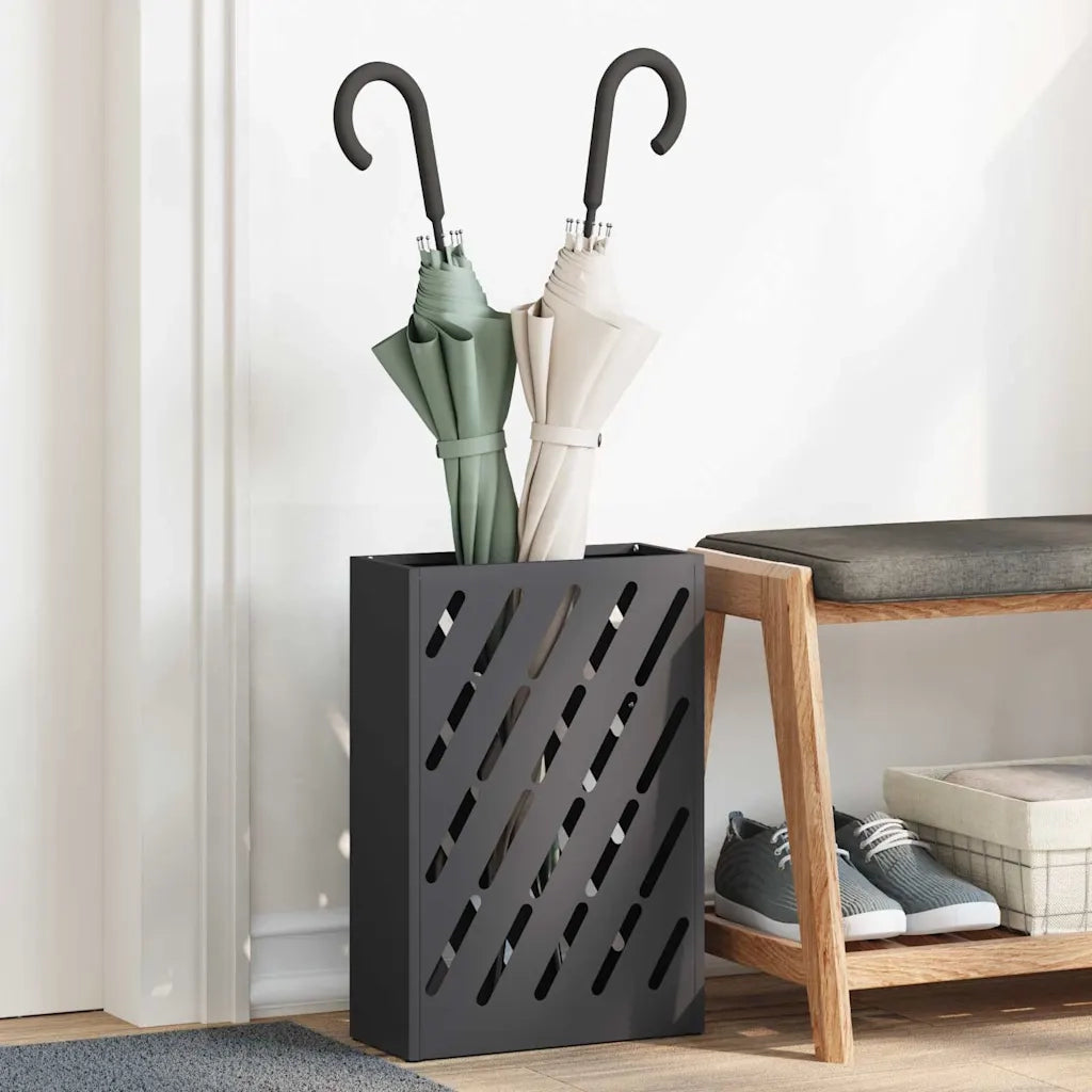 Supporto per Ombrellone Nero 28 x 12 x 41 cm Acciaio CFW8973258