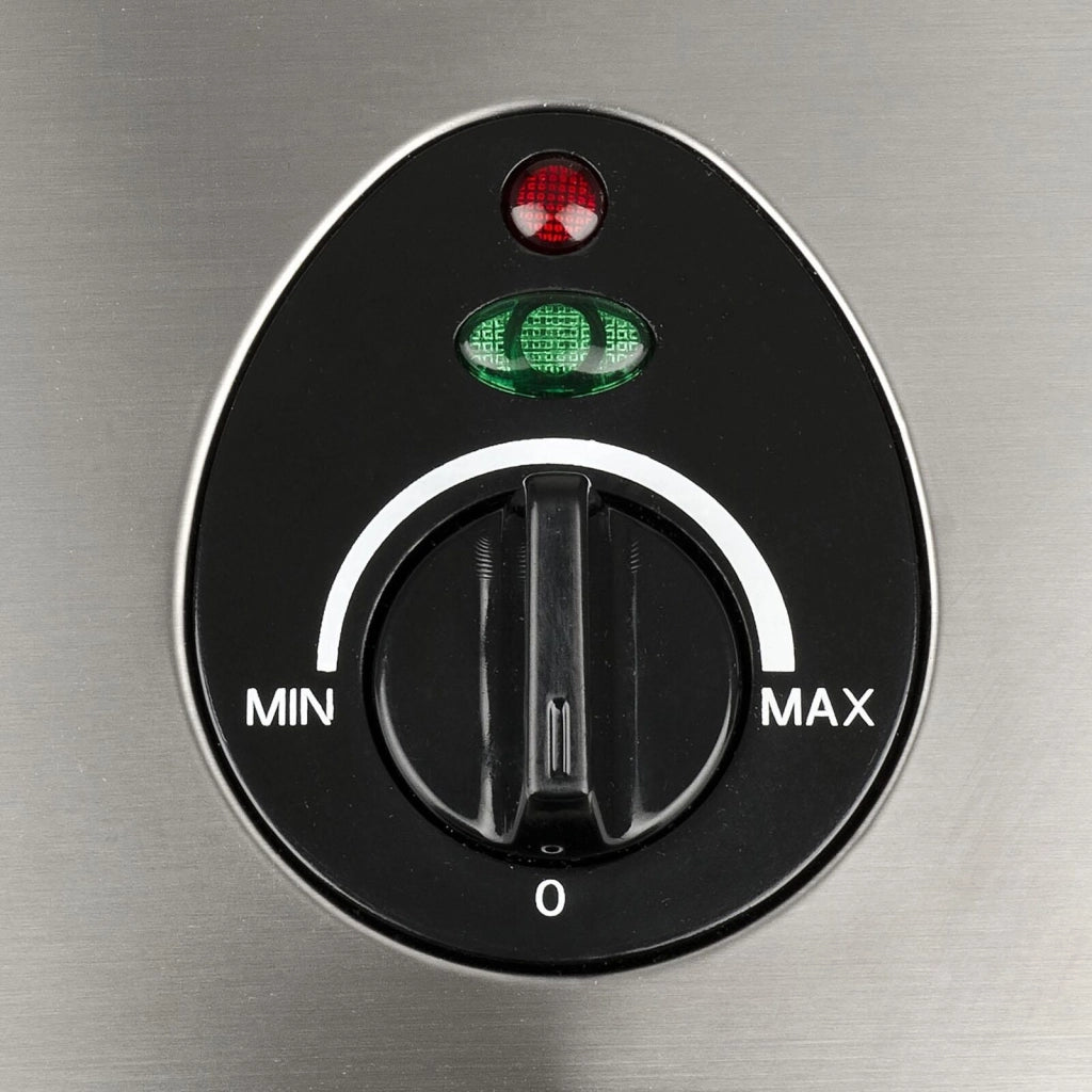 Girmi BS11 Bistecchiera Elettrica da Tavolo con 2 Piastre Antiaderenti 1500 W Regolazione Continua della Temperatura colore Nero