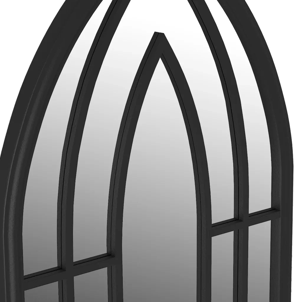 Specchio Nero 100x45 cm Ferro per Uso Interno 3093524