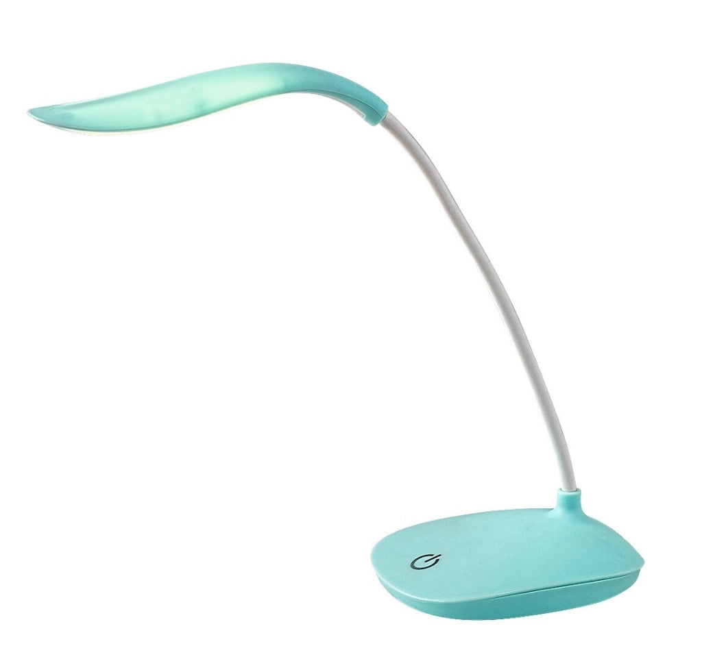 Lampada da scrivania blu dimmerabile USB LED 2W Bedi Rabalux