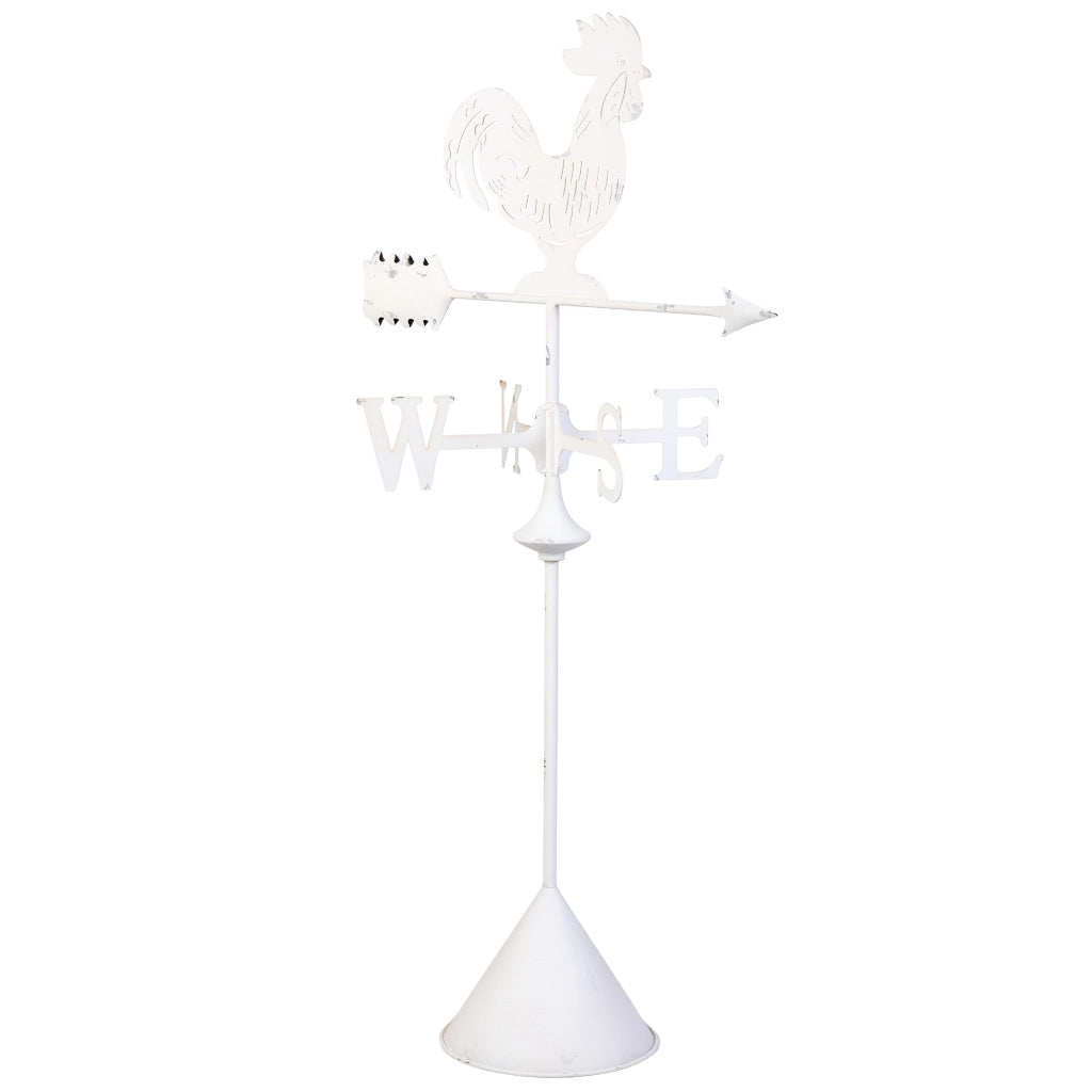 Banderuola decorativa in metallo 60,96x30,48x120,65h cm