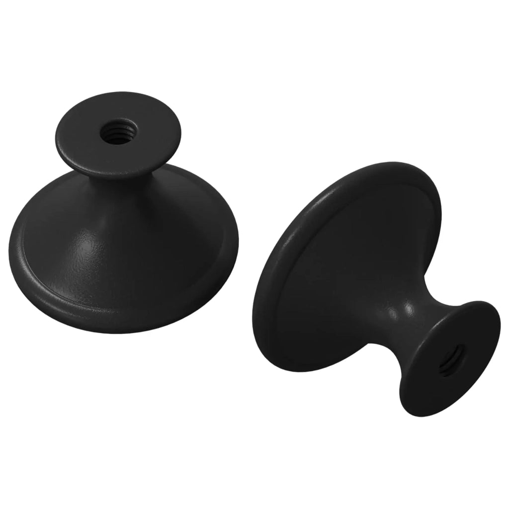 Manico 2 pcs Nero Ø30 mm Alluminio 864704