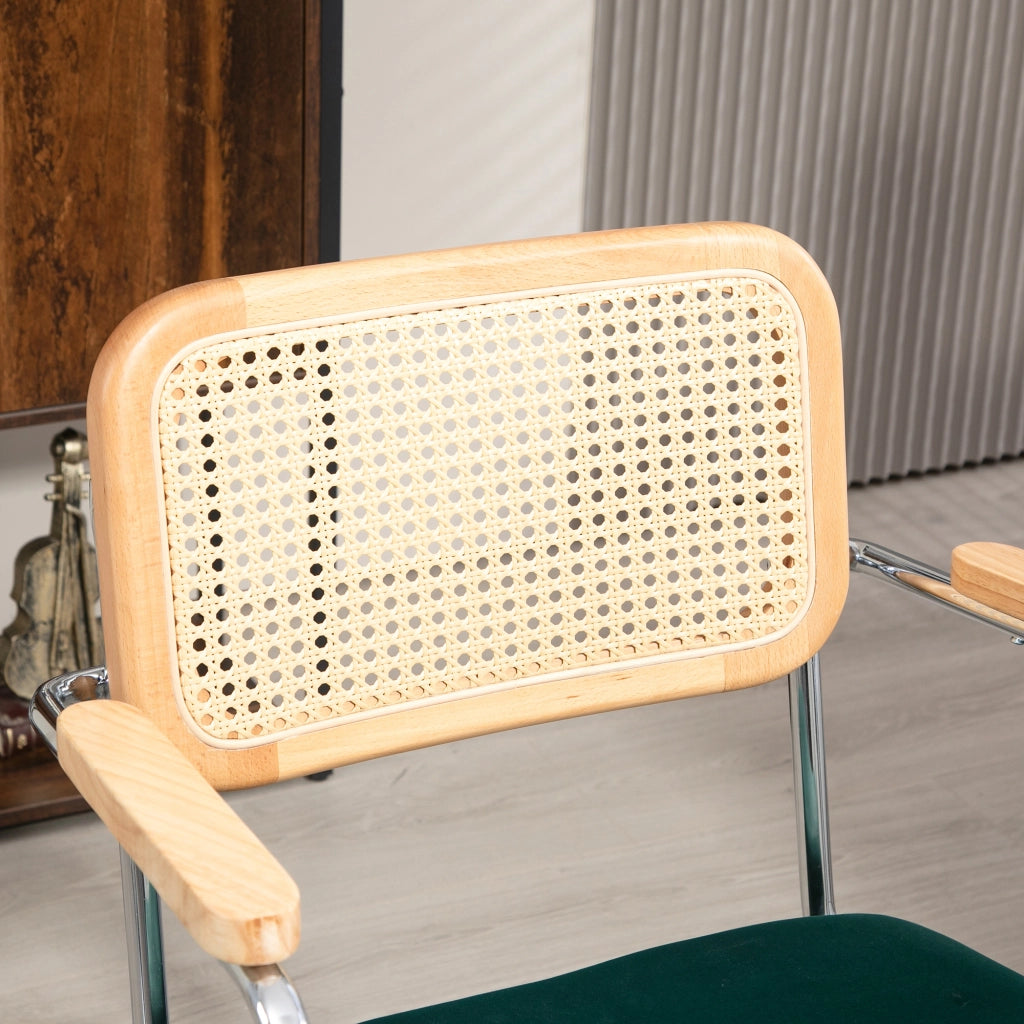 Sedia da ufficio ¨C Minimal ¨C verde, legno, metallo, 120 kg
