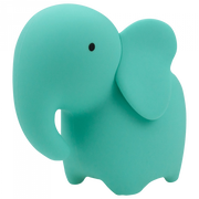 Lampada notte LED ricaricabile elefante turchese Mary's