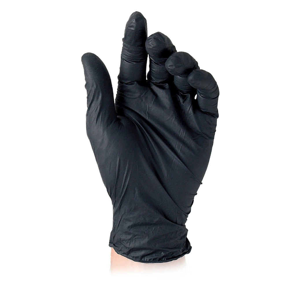 GUANTI NITRILE MONOUSO 'BLACK' XL  - REFLEXX