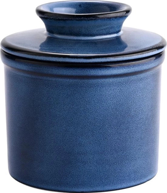 Vaso da Frutta in Ceramica - Design Freddo - Blu Oceano - Stile e Funzionalità