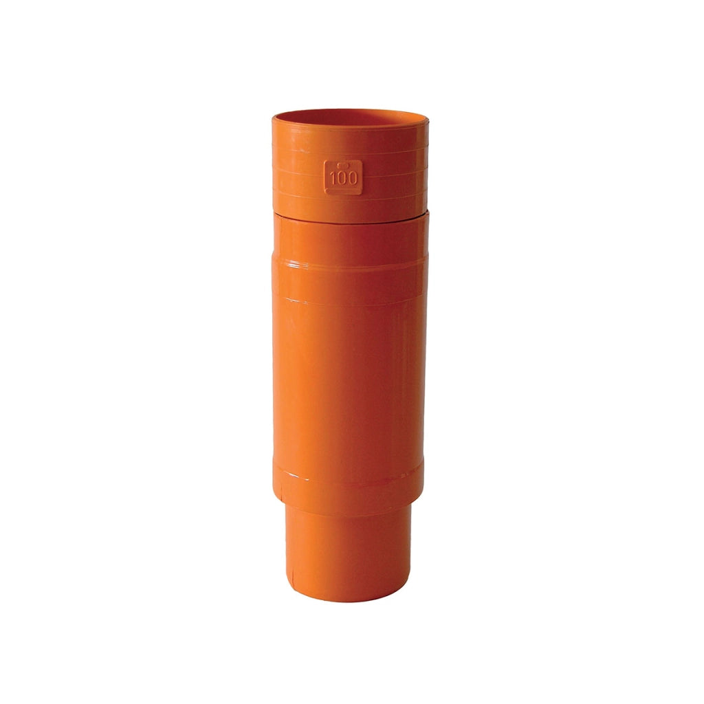 GIUNTO DI RIPARAZIONE 2 PEZZI PVC ARANCIO- Diam. 160- ESCLU- pezzi 1