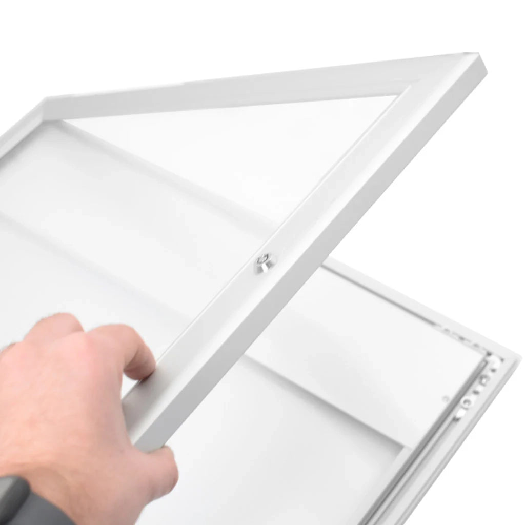 Bacheca per esterni porta Menu personalizzabile - 4 x A4 LED