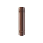 TUBO SMALTATO PER STUFE cm  50 ø 13 marrone  - SAVE
