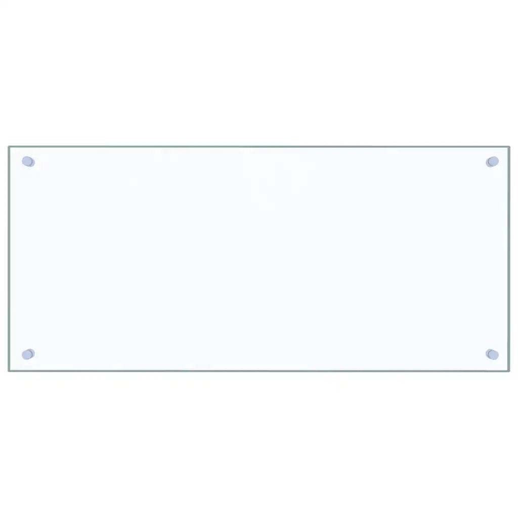 Paraschizzi per Cucina Trasparente 90x40 cm in Vetro Temperato CFW1077675