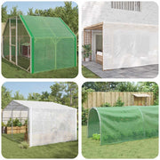 Telo con Occhielli 2 pz Verde 2 x 5 m 260 gsm PE 3429750