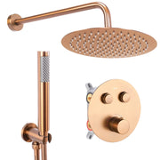 Set Doccia Da Incasso Rea Lungo Copper Brush Box