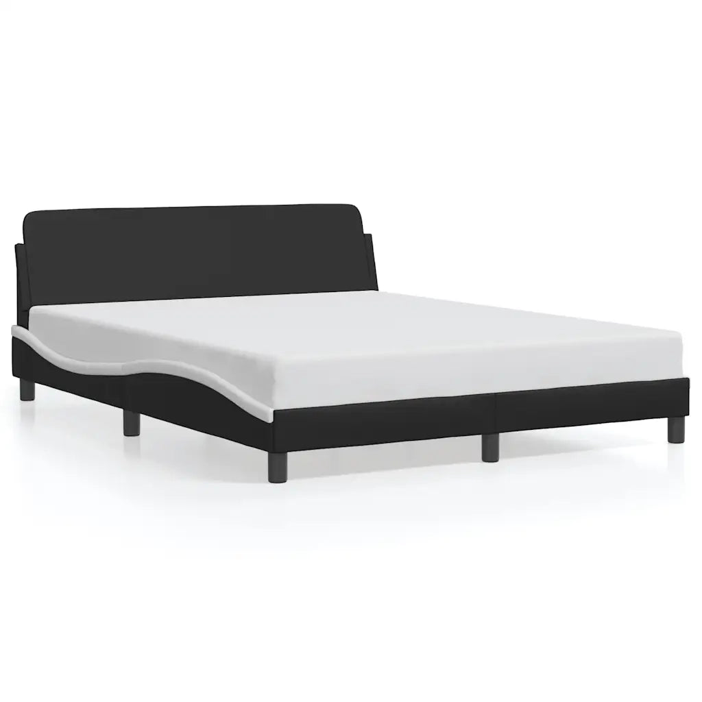 Giroletto Dover Nero e Bianco 152x203 cm in Similpelle 373296
