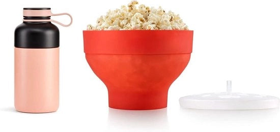Set per Popcorn Fresco e Termos 300ml Isothermico