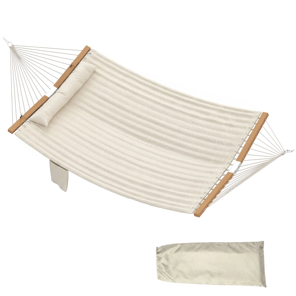 Amaca da Giardino ¨C Minimal ¨C Legno 325x140 cm Crema