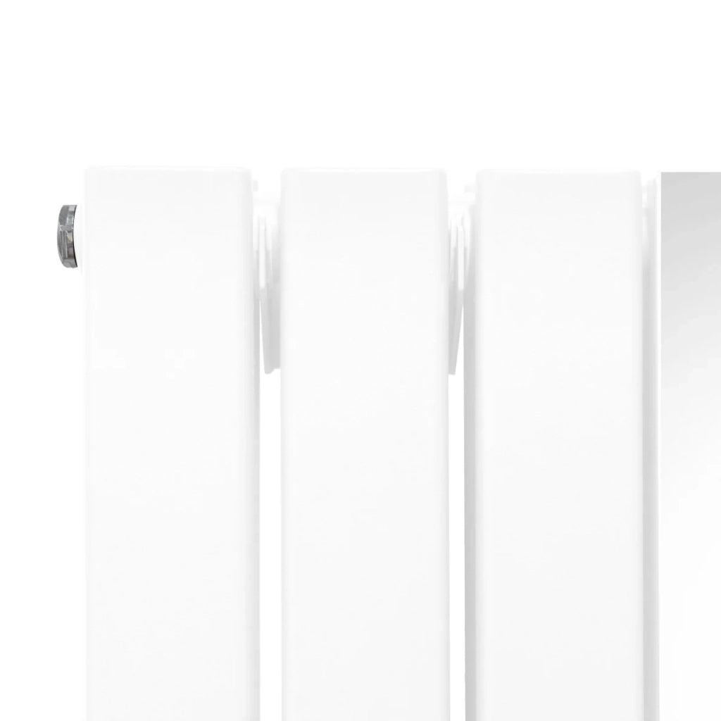 Radiatore a Specchio a Doppia Colonna Verticale Bianco 1800mm x 565mm