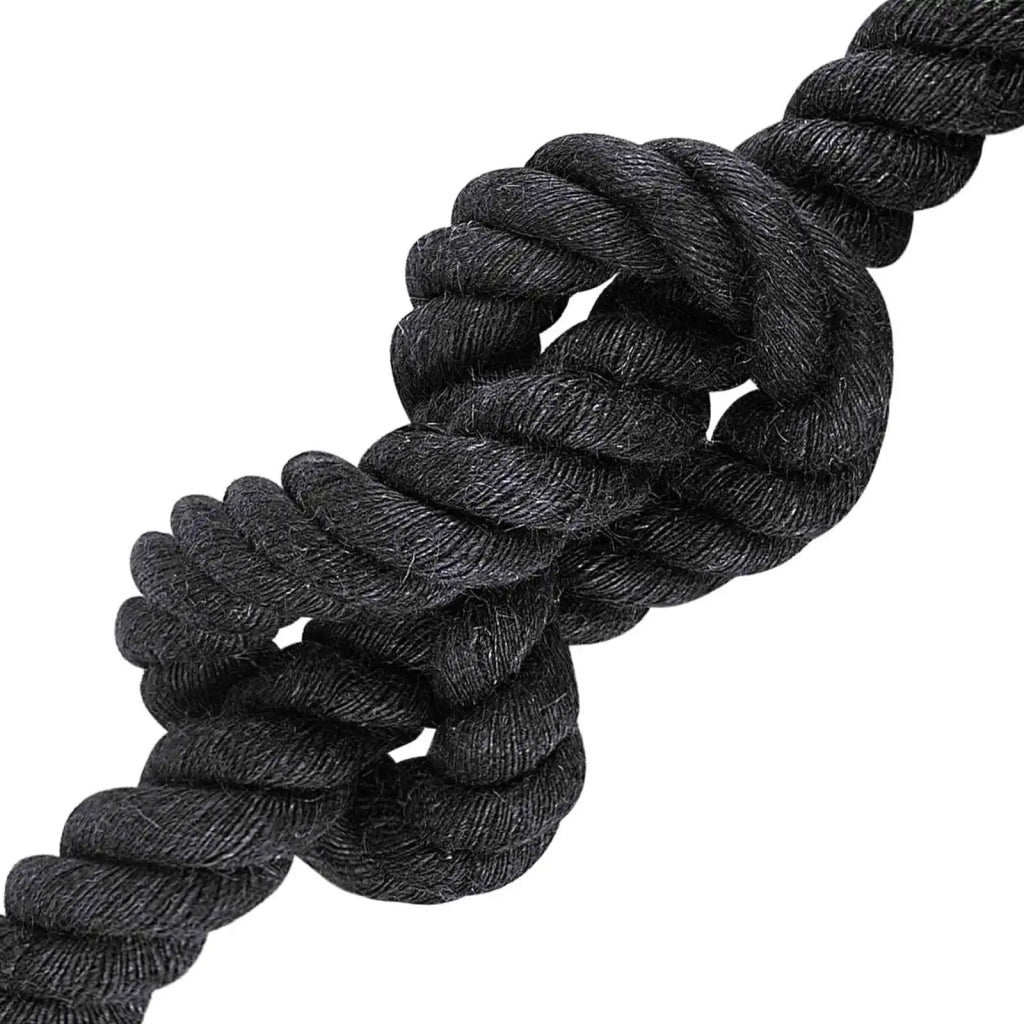 Corda | Fune di Juta 36 Nero 100% juta Tossa