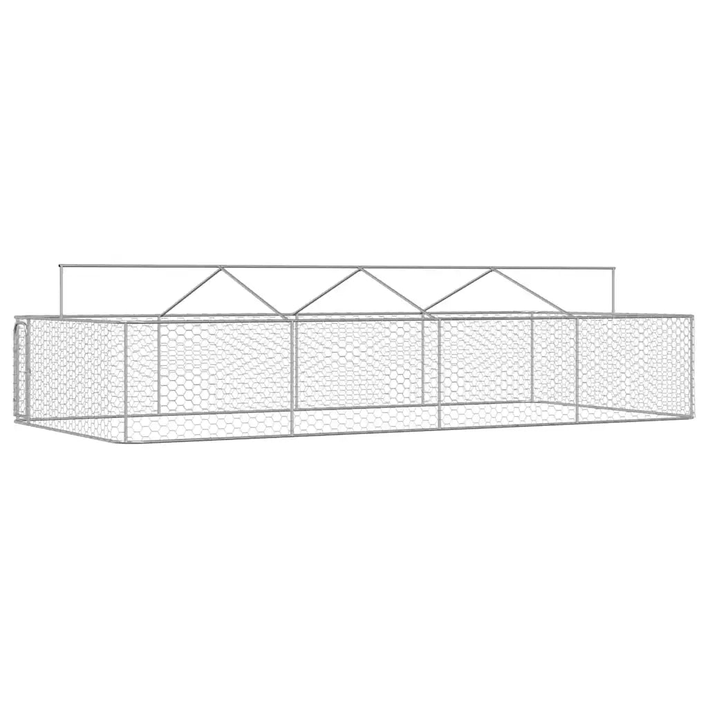 Gabbia per Cani da Esterno con Tetto 600x300x150 cm CFW7372676