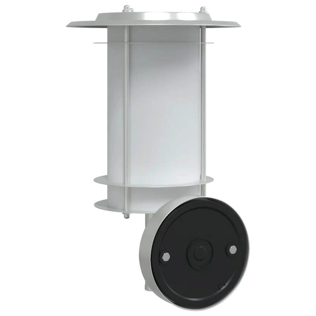 Applique da Esterno 2 pz Argento in Acciaio Inossidabile 4006285