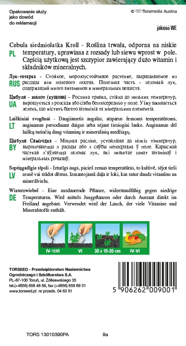 Cipolla Siedmiolatka Kroll 0,5g