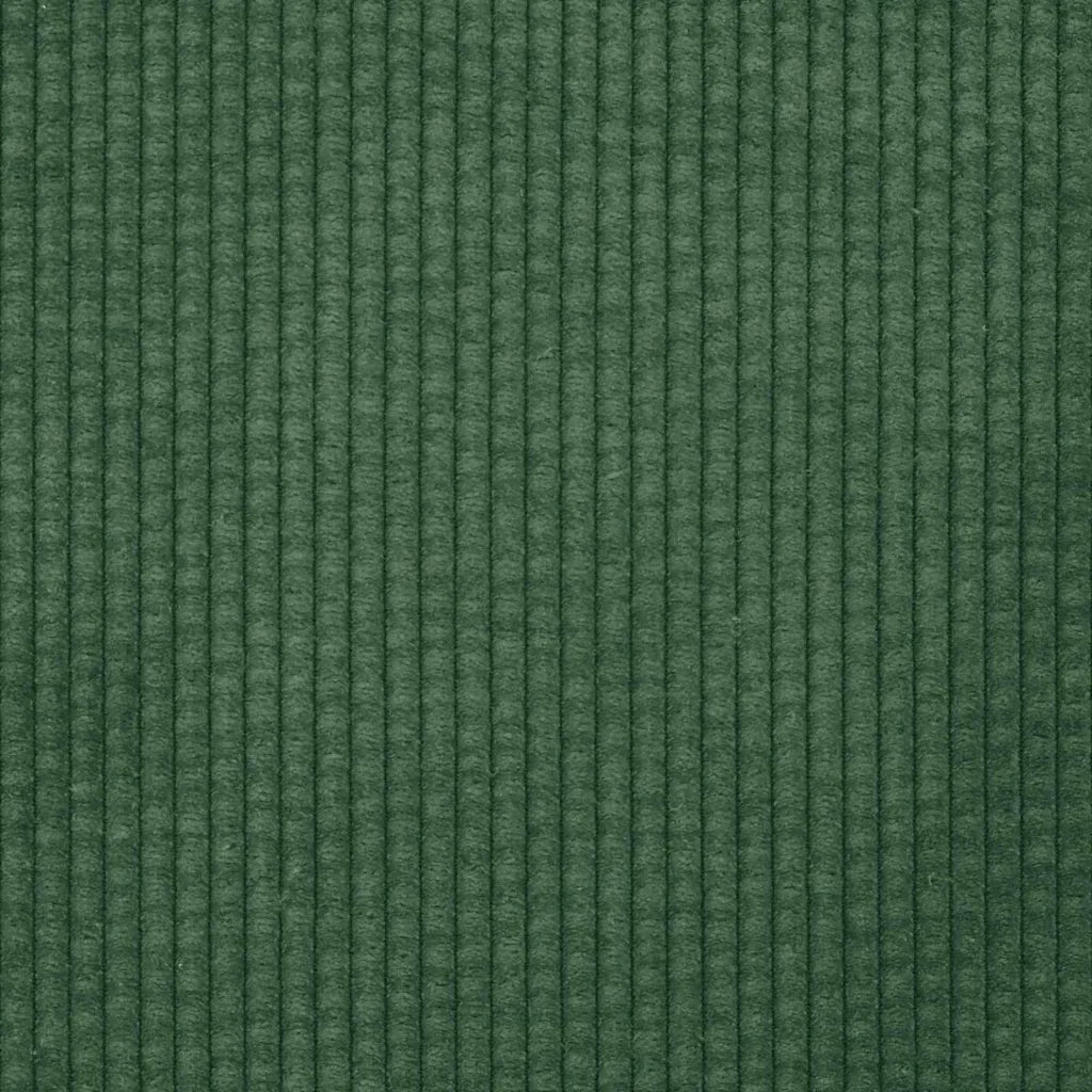 Cuscini per Seduta 2 pcs Verde Scuro Ø 40 cm Tessuto in Cords 42014154
