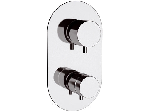 Rubinetto doccia con deviatore a 4 posizioni - serie minimal thermo