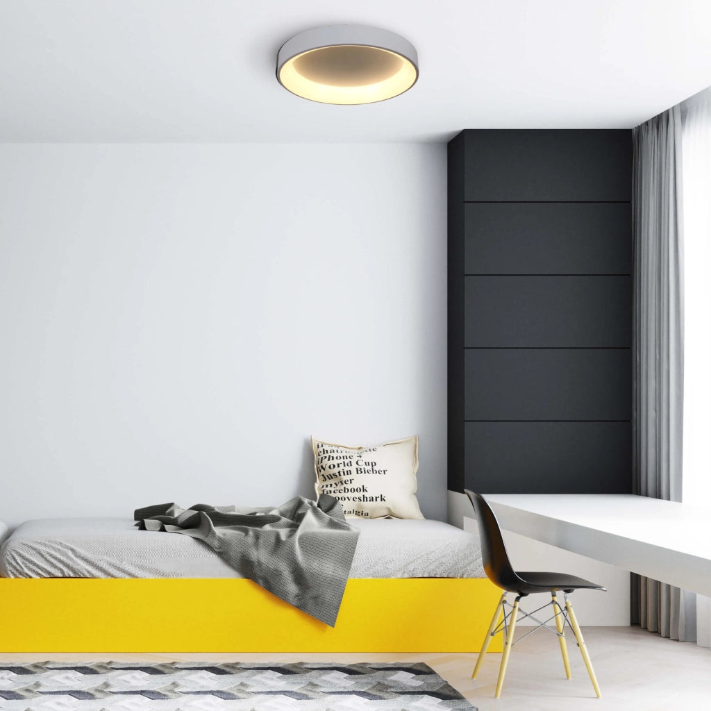 Plafoniera LED GEORGIA bianca tonda 60cm CCT 36W Light