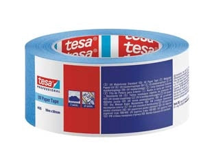NASTRO CARTA CARROZZIERE BLU 4435- - mm.50h. in rotoli da mt.50 - 6 pezzi TESA
